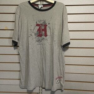 Hard Rock Cafe Washington DC Short Sleeve T Shirt Tee‎ XL Red Gray